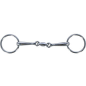 HORKA Double Jointed Loose Ring Snaffle Ss 14mm Stainless Steel