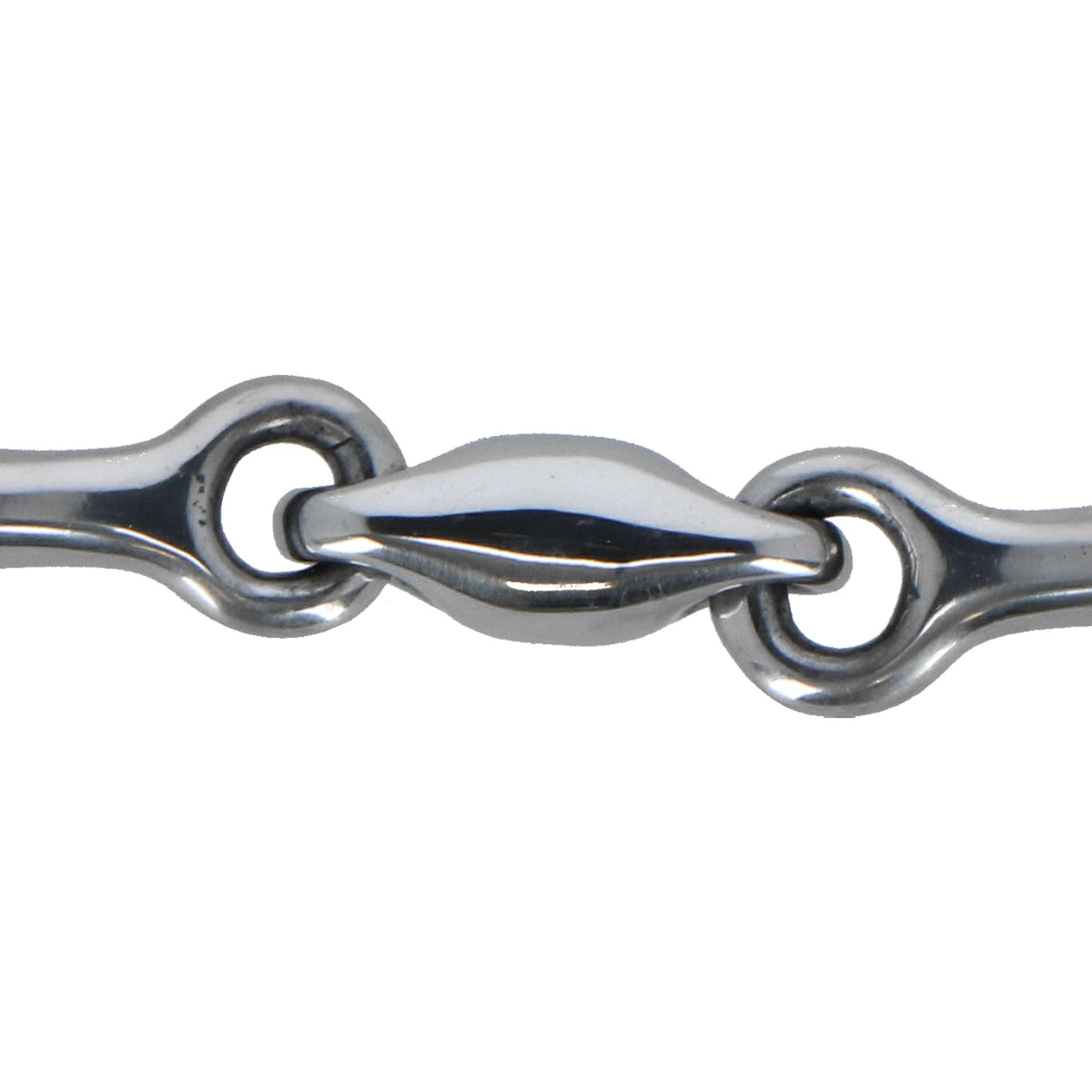 HORKA Double Jointed Loose Ring Snaffle Ss 14mm Stainless Steel