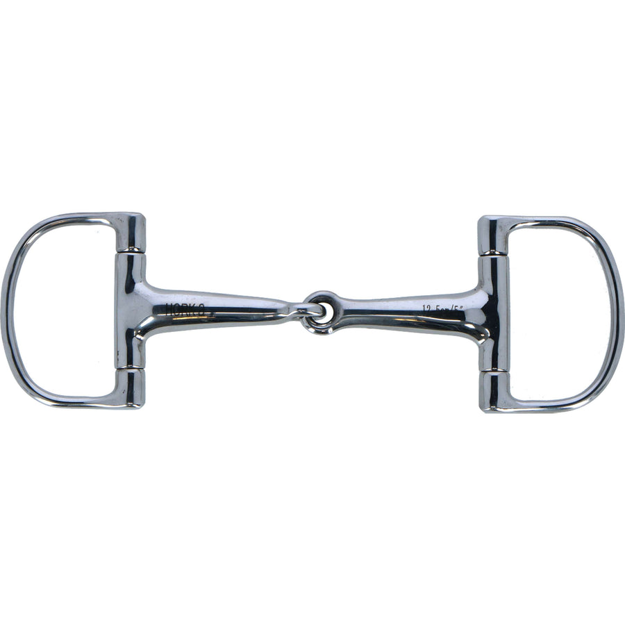 HORKA Jointed D-ring Snaffle Ss 16mm Stainless Steel