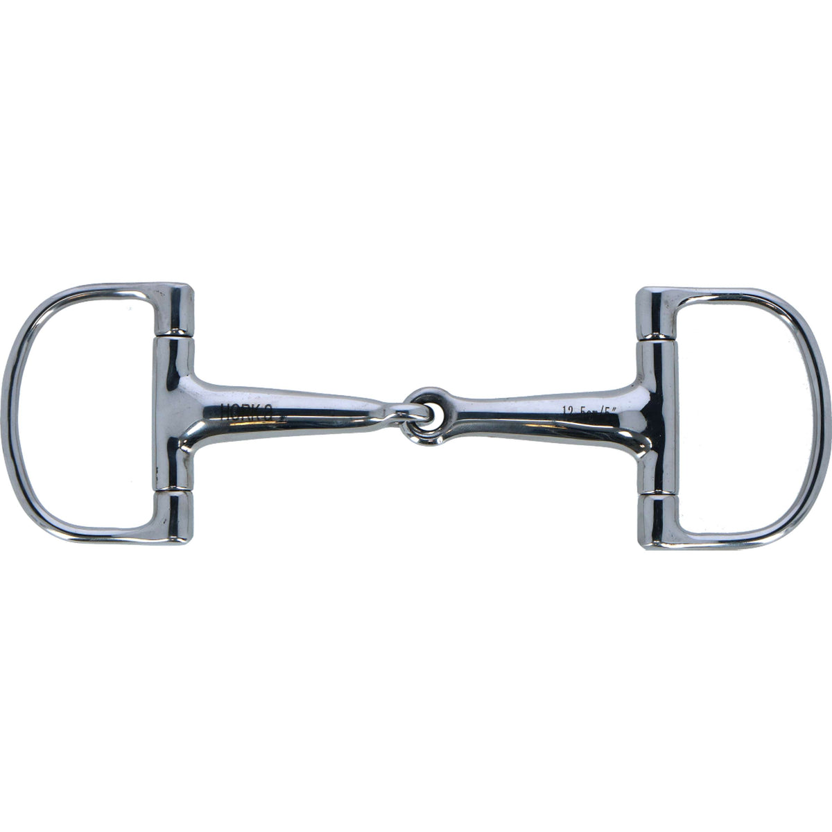 HORKA Jointed D-ring Snaffle Ss 16mm Stainless Steel