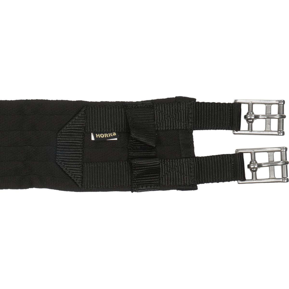 HORKA Girth Poly Rib General Purpose Black/Silver