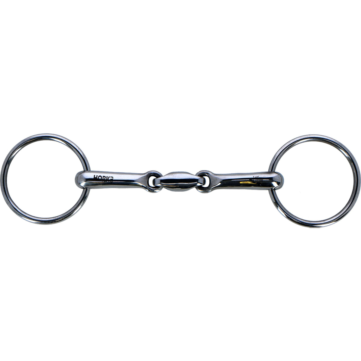 HORKA Double Jointed Loose Ring Snaffle Ss 16mm Stainless Steel