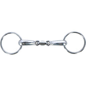 HORKA Double Jointed Loose Ring Snaffle Ss 19mm Stainless Steel