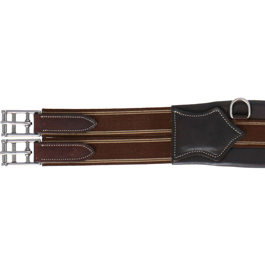 HORKA Girth Gp Leather Brown/Silver