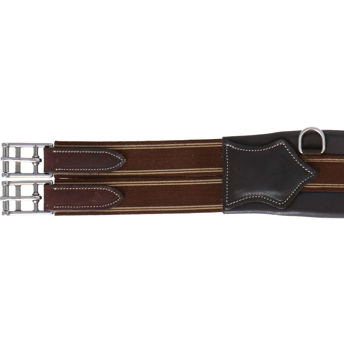 HORKA Girth Gp Leather Brown/Silver