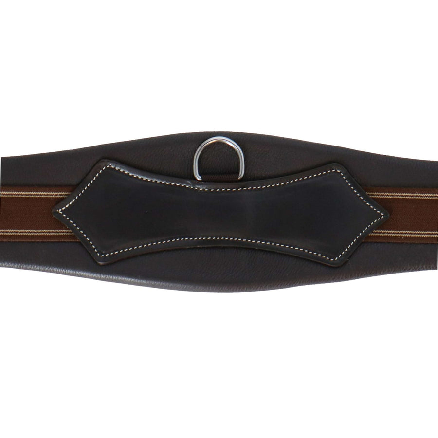 HORKA Girth Gp Leather Brown/Silver