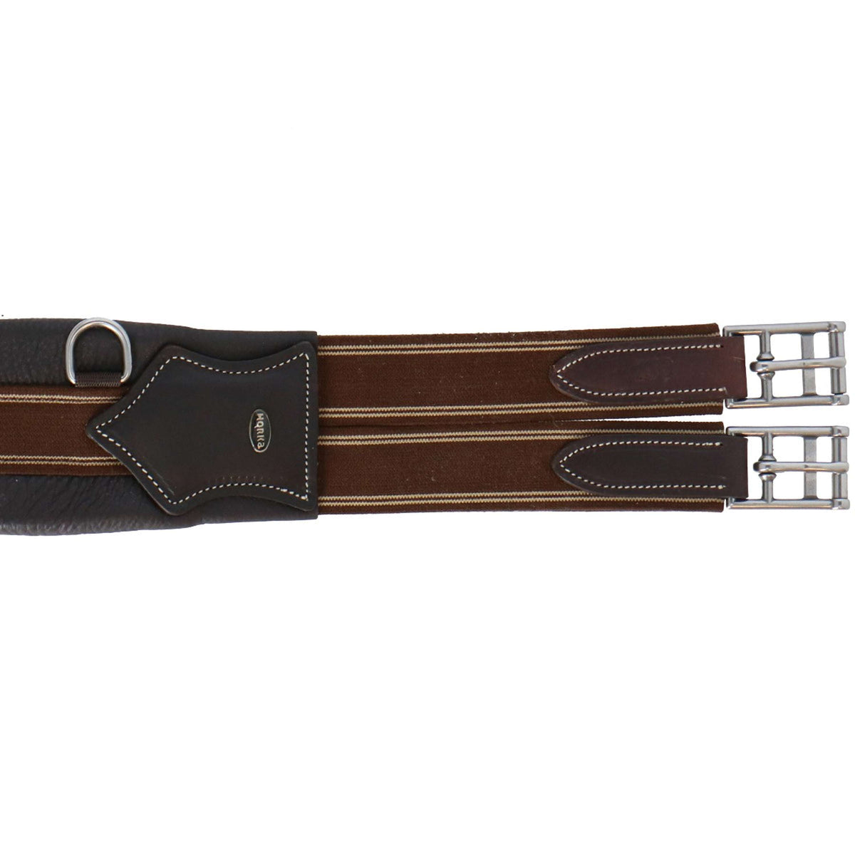 HORKA Girth Gp Leather Brown/Silver