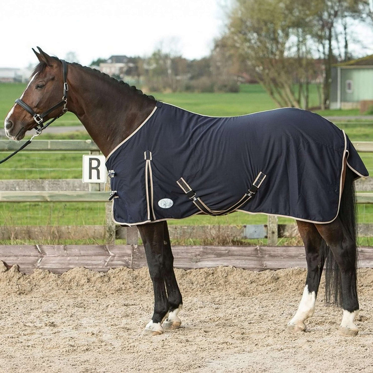 Harry's Horse Summer Rug Honeycomb 0g Navy