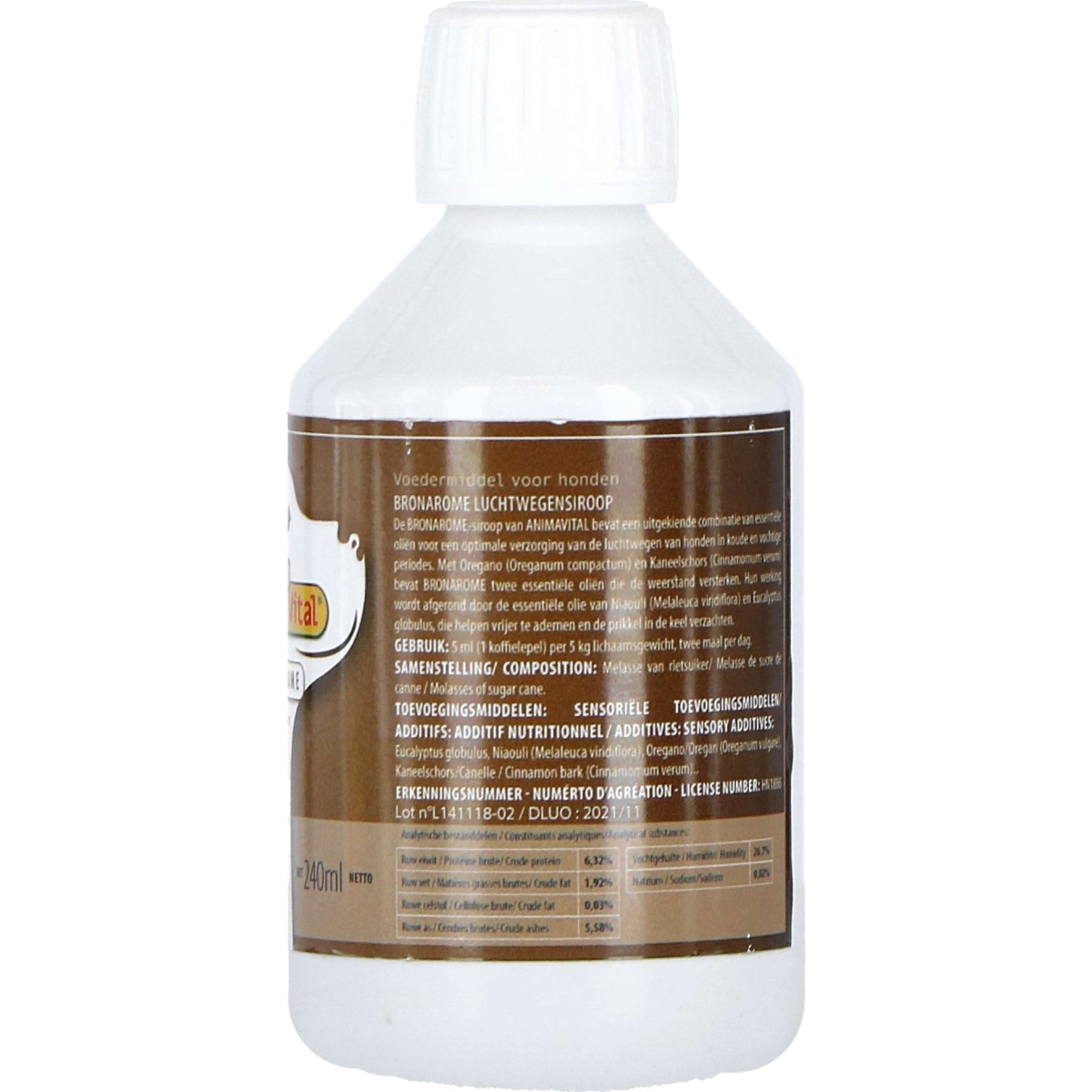 Animavital Bronarome Syrup