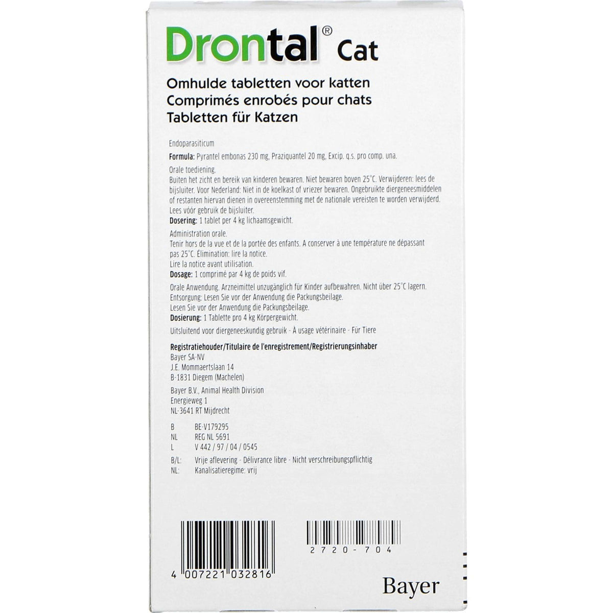 Drontal Drontal Cat