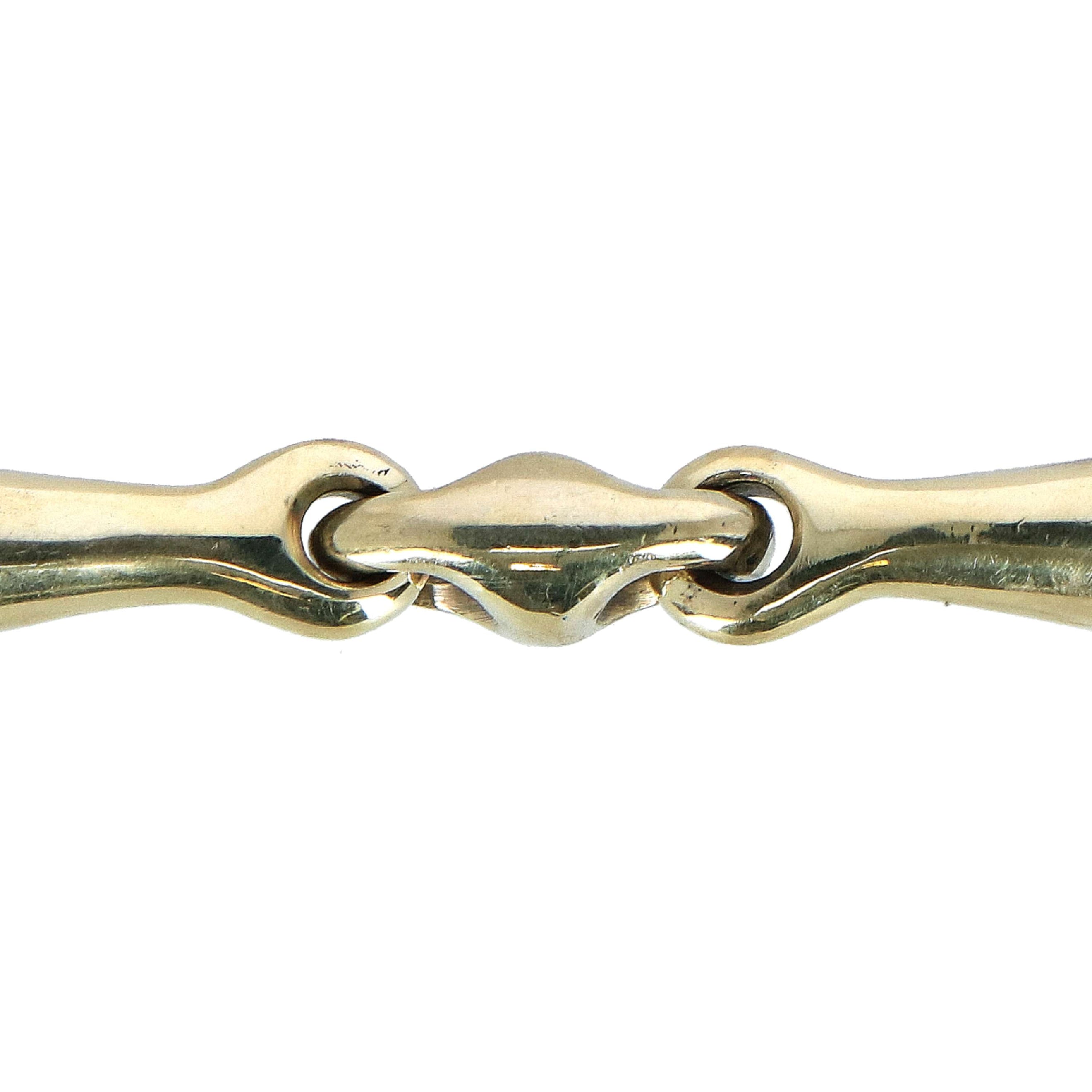 HKM Hanging Cheek Snaffle Argentan 16mm