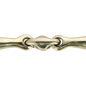 HKM Hanging Cheek Snaffle Argentan 16mm