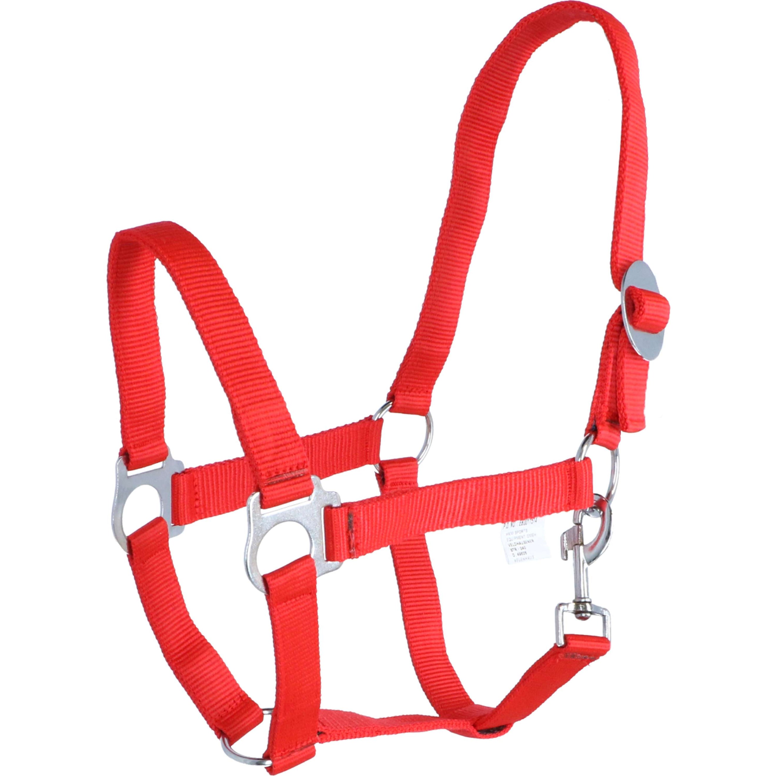 HKM Headcollar Stars Economy Red