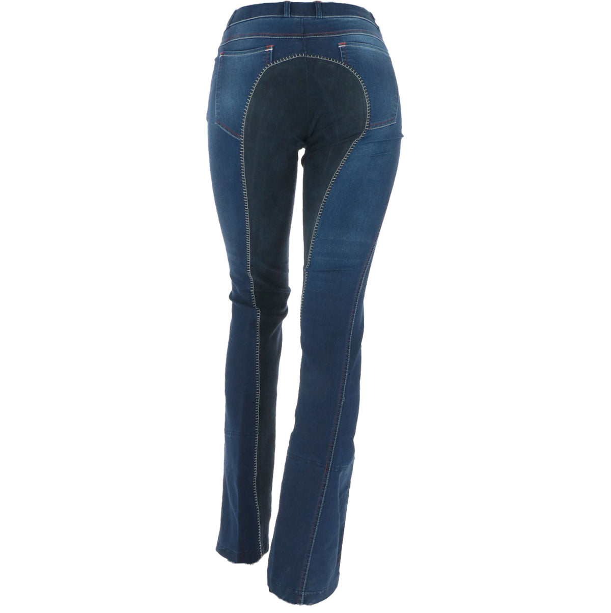 HKM Jodhpur Breeches Summer Denim Jeans Blue/Dark Blue