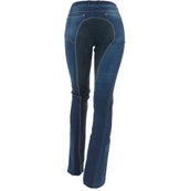 HKM Jodhpur Breeches Summer Denim Jeans Blue/Dark Blue