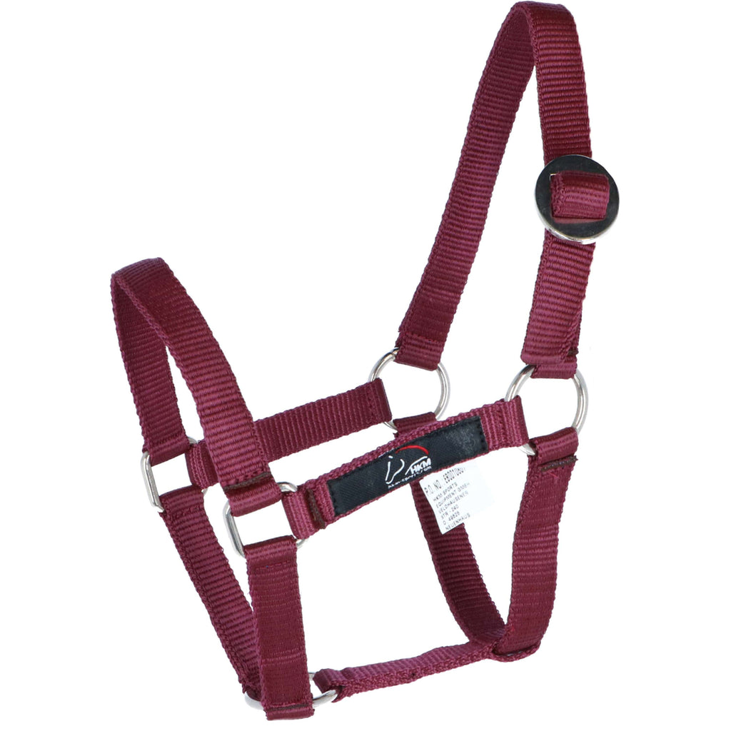 HKM Headcollar Mini Shetland WineRed