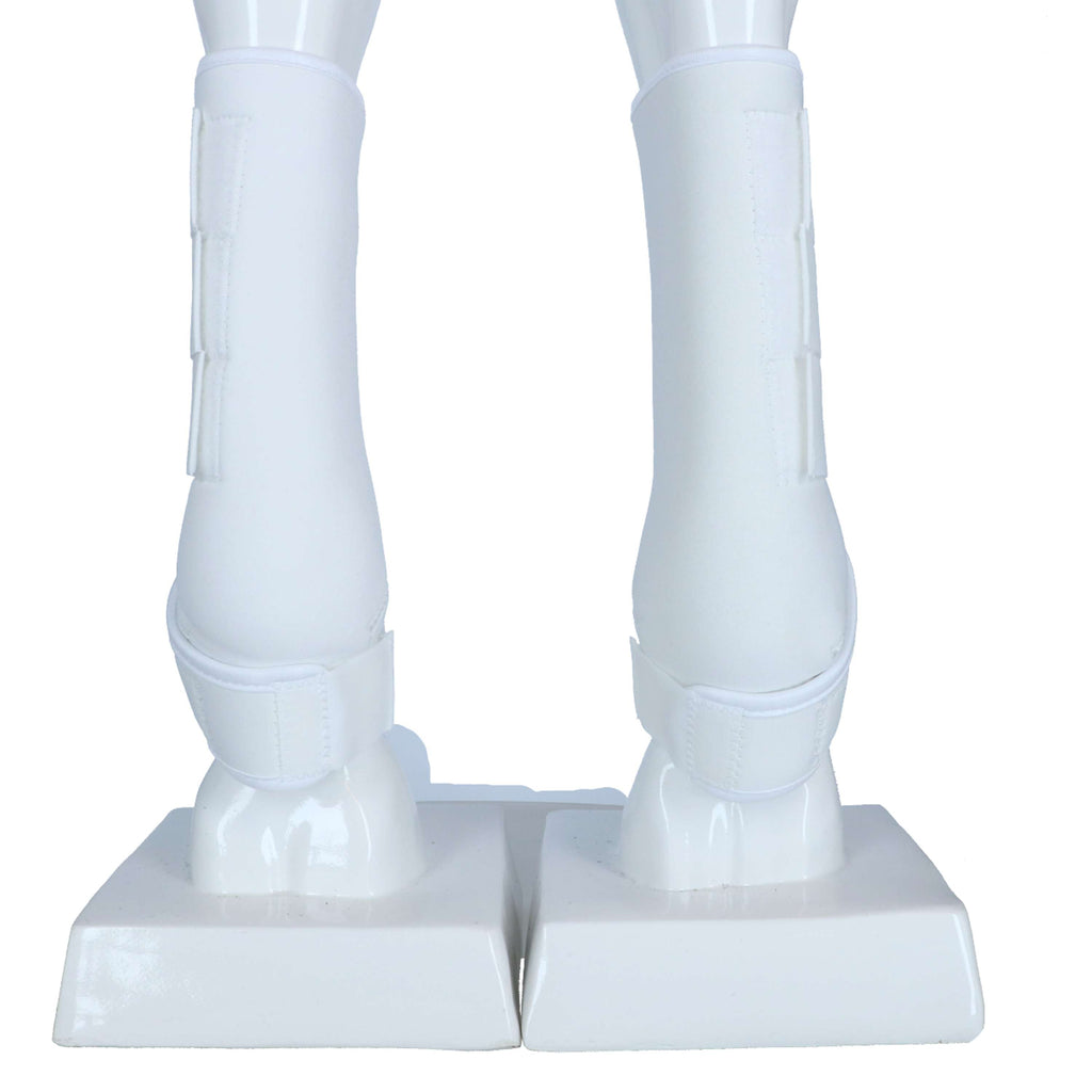 HKM Leg protection Colour Neoprene White