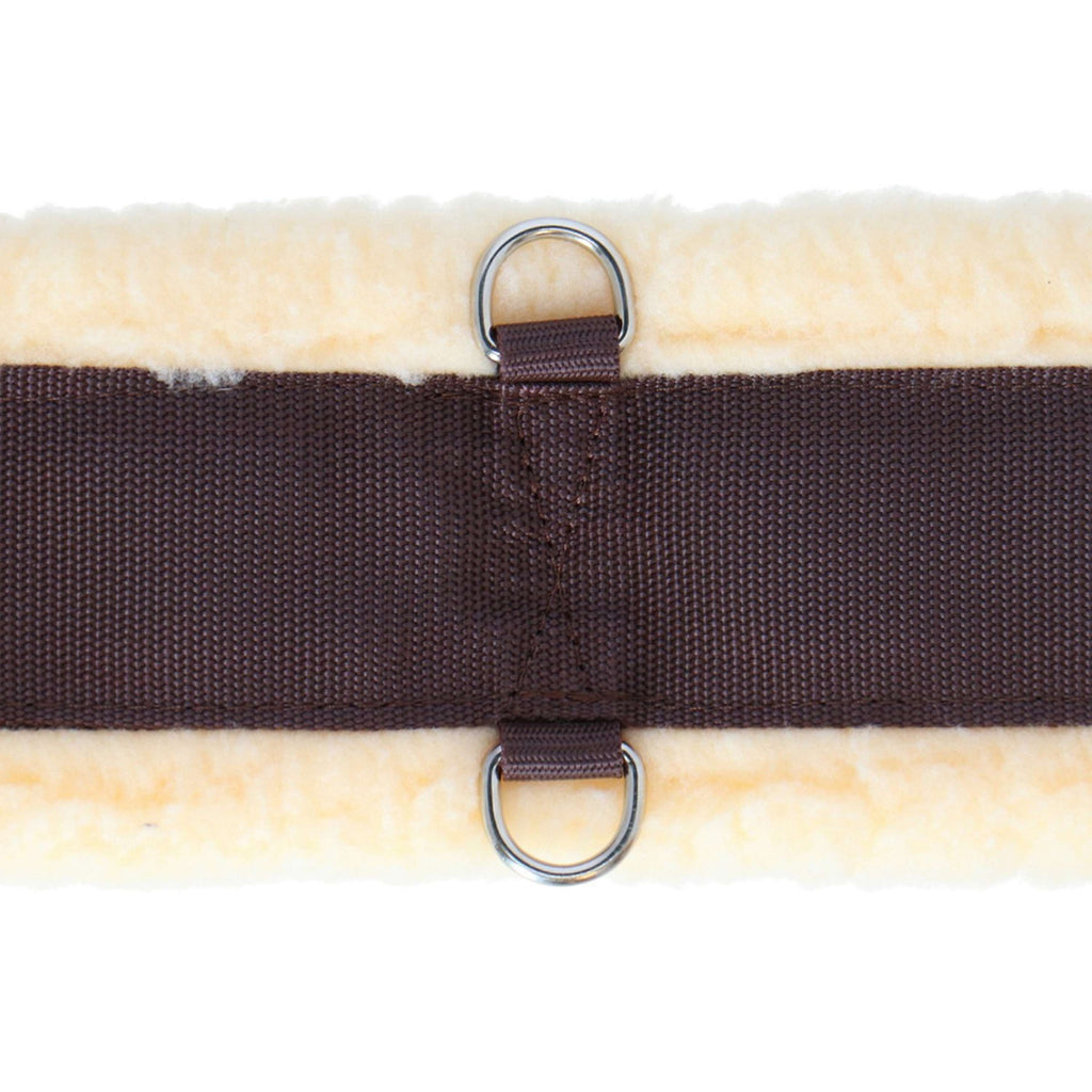 HKM Western Softopren Girth Teddy Brown