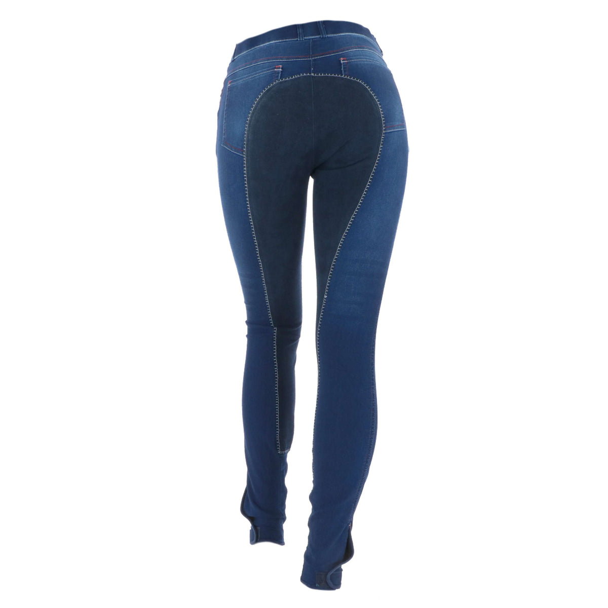 HKM Breeches Summer Denim 3/4 Seat Blue jeans