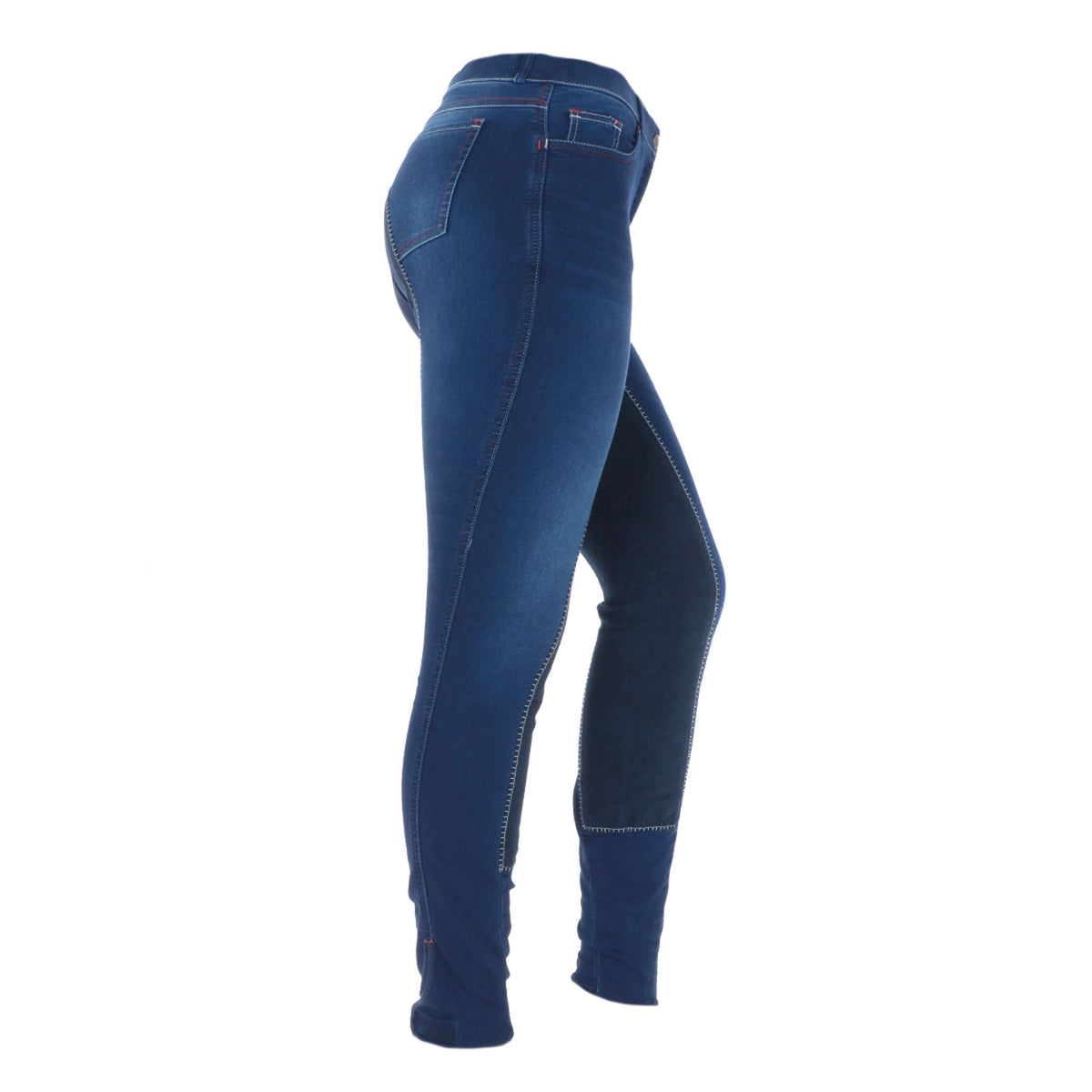 HKM Breeches Summer Denim 3/4 Seat Blue jeans