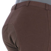 HKM Breeches Basic Belmtex Grip 3/4 Seat Ladies Darkbrown