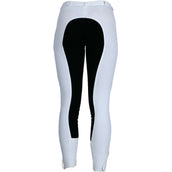 HKM Breeches Basic Belmtex Grip 3/4 Seat White/Black