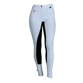 HKM Breeches Basic Belmtex Grip 3/4 Seat Ladies White/Black