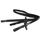 HKM Reins Interwoven Rubber Black
