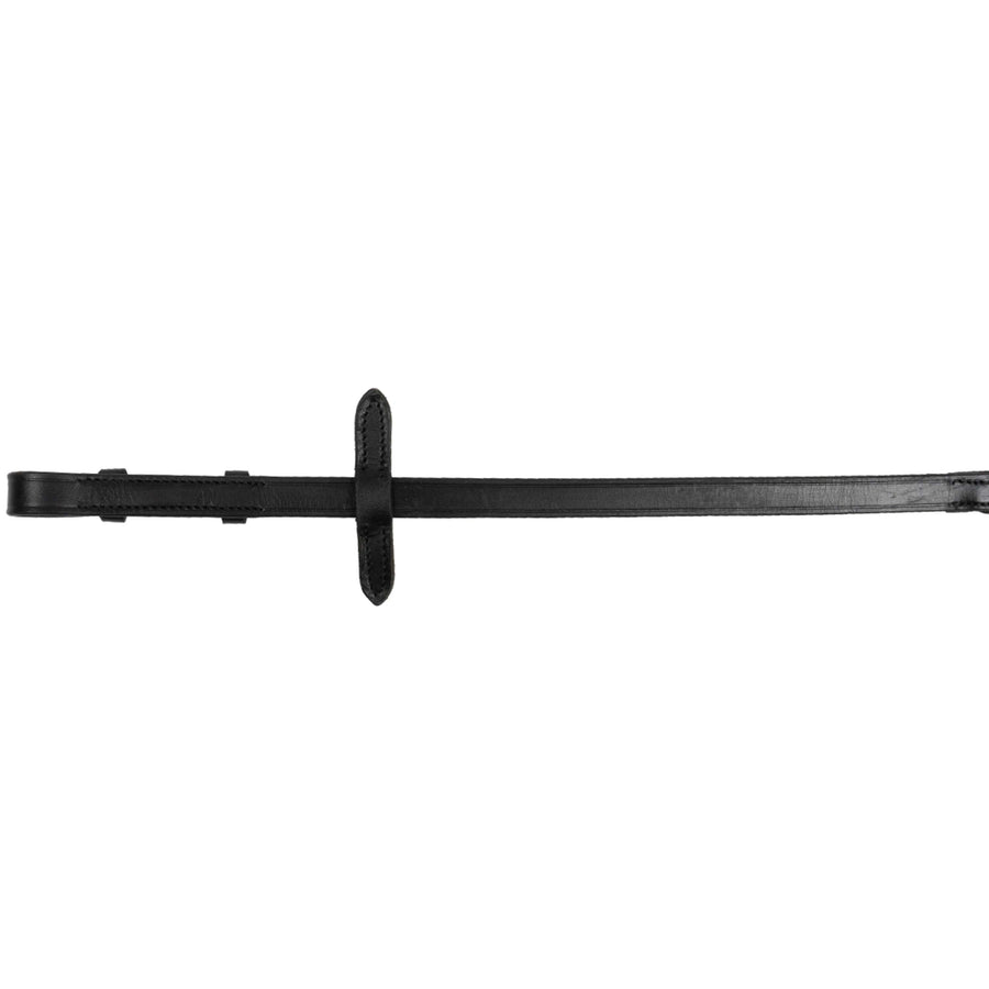 HKM Reins Interwoven Rubber Black