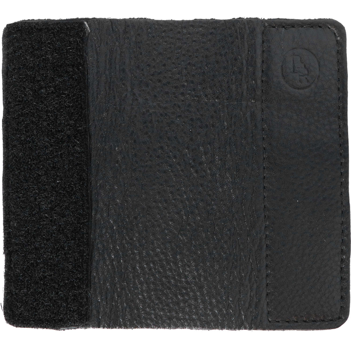 BR Stirrup Strap Covers Soft Leather with a Chain Black