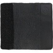 BR Stirrup Strap Covers Soft Leather with a Chain Black