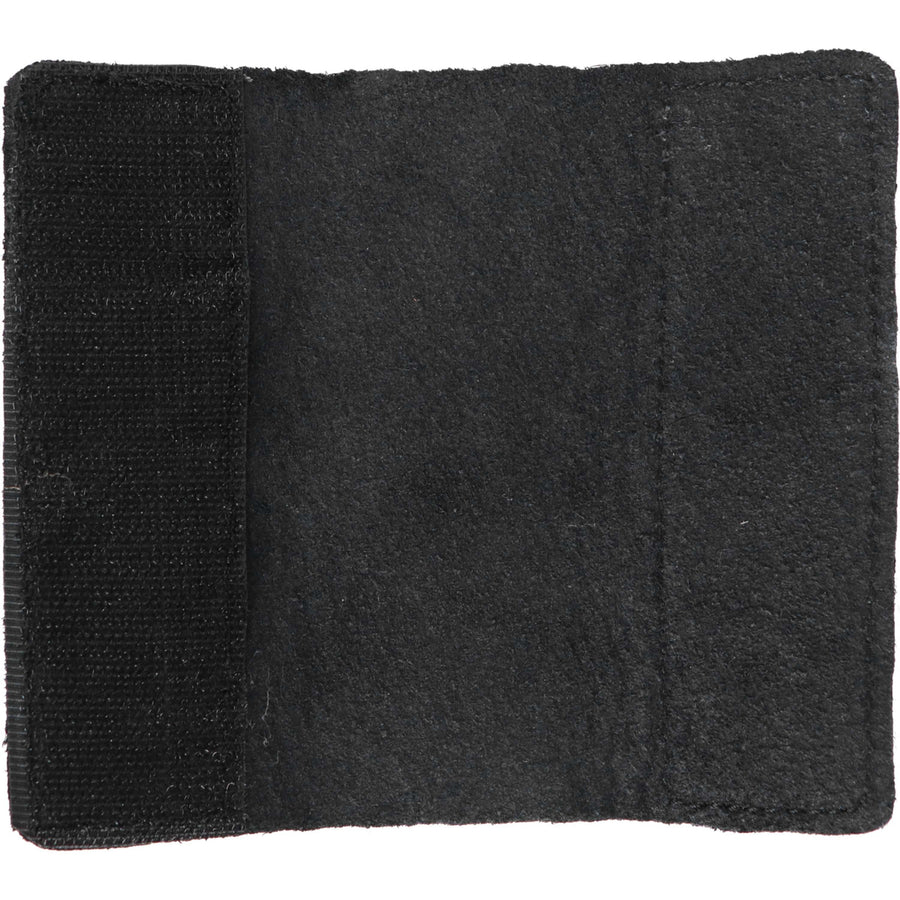 BR Stirrup Strap Covers Soft Leather with a Chain Black