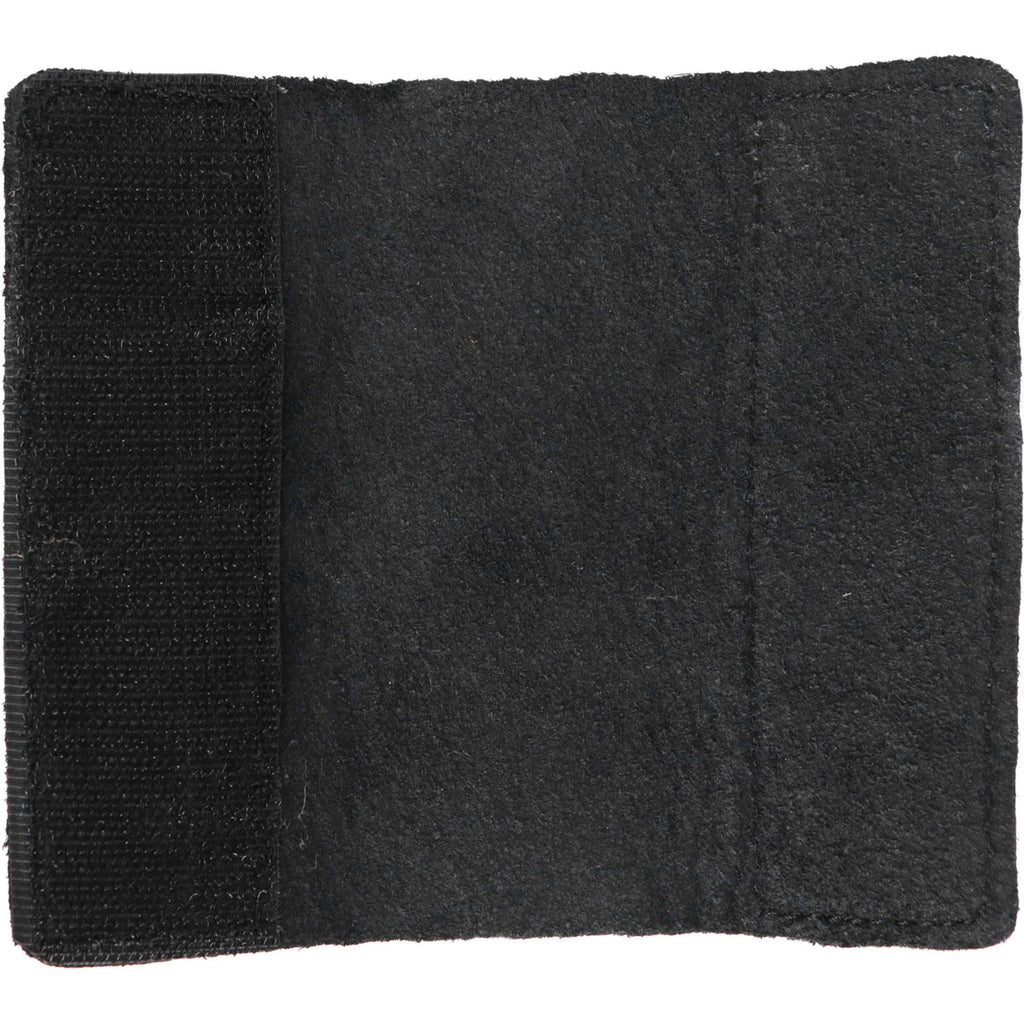 BR Stirrup Strap Covers Soft Leather with a Chain Black