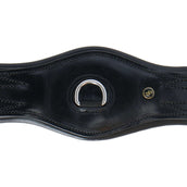 BR Dressage Girth Durham 2 Sided Elastic Black/Silver