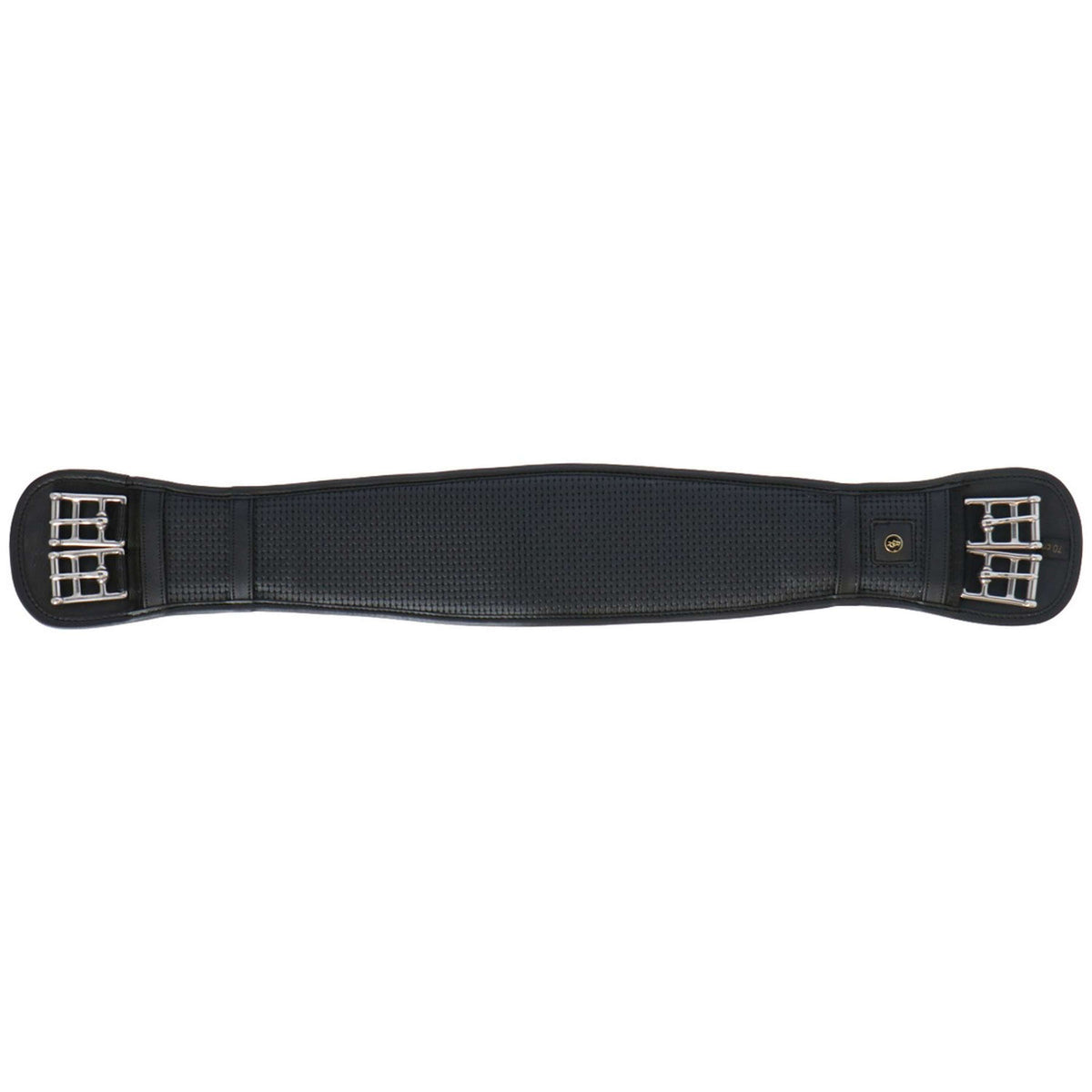 BR Dressage Girth Gentle Airwaffle 1 Side Black