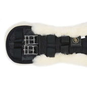 BR Dressage Girth Anatomic Sheepskin Naturel