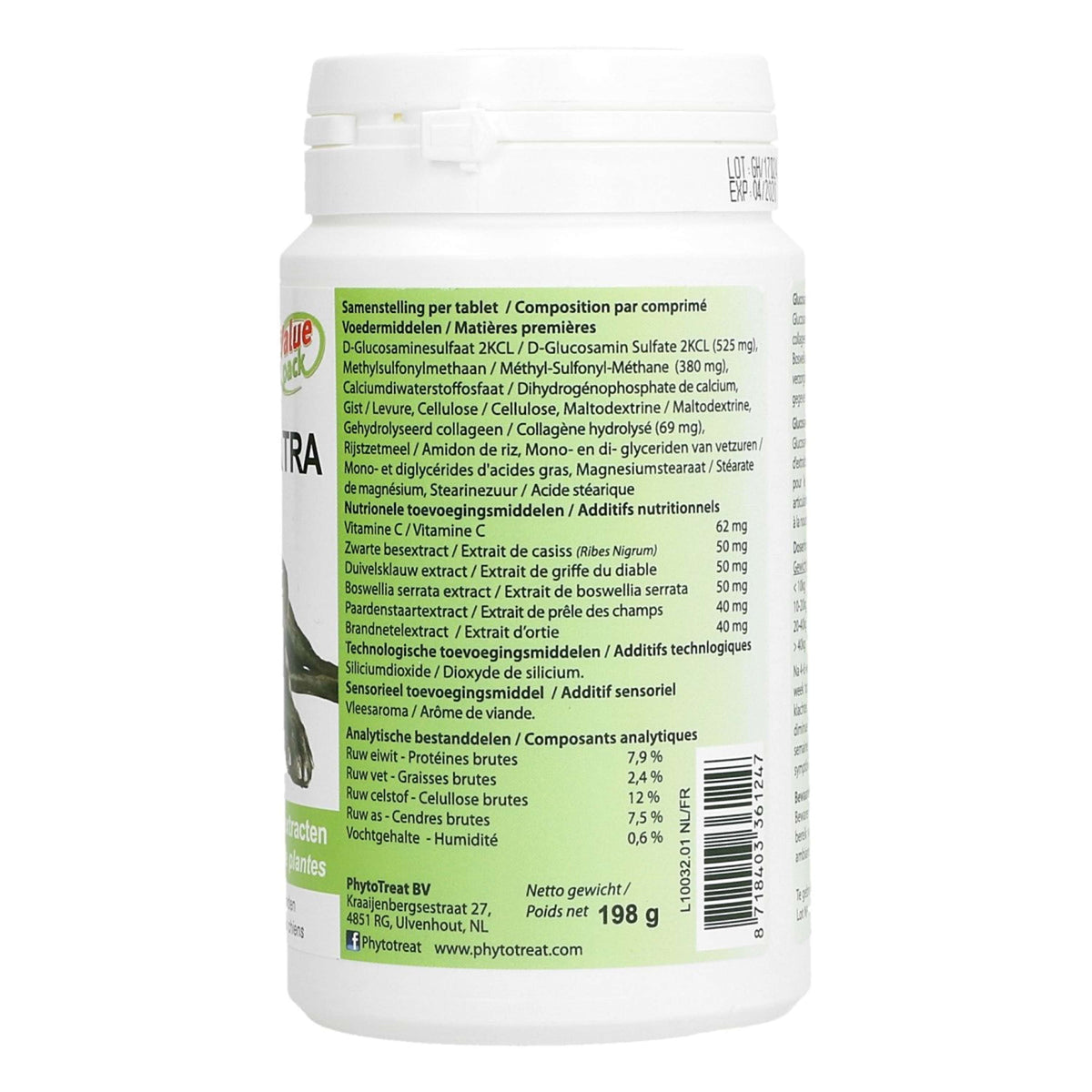 PhytoTreat Glucosamine-Extra Dog