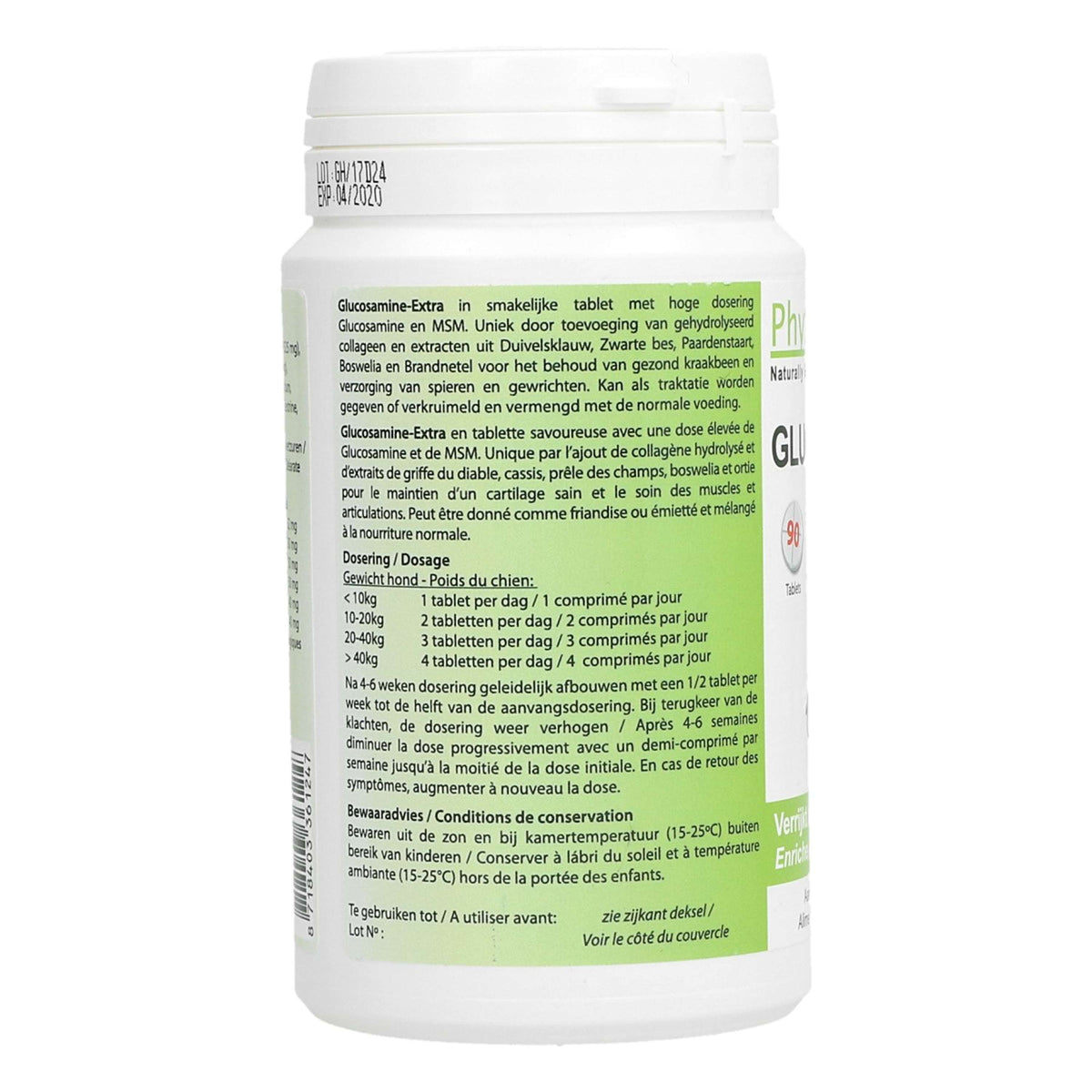 PhytoTreat Glucosamine-Extra Dog