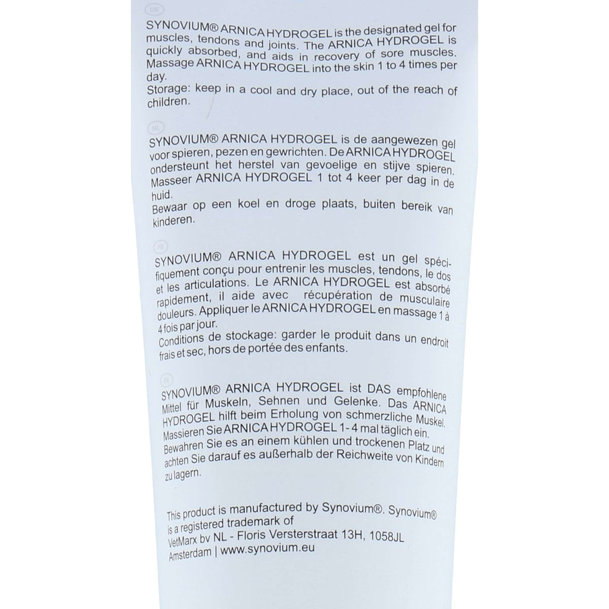 Synovium Arnica Hydro Gel