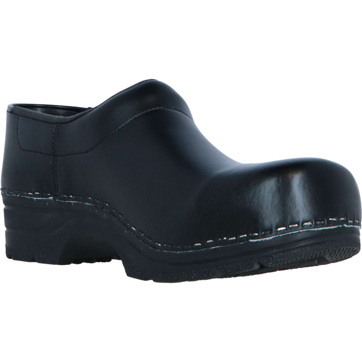 Euro-Dan Clog Sigge PU with a Tight Heel Black