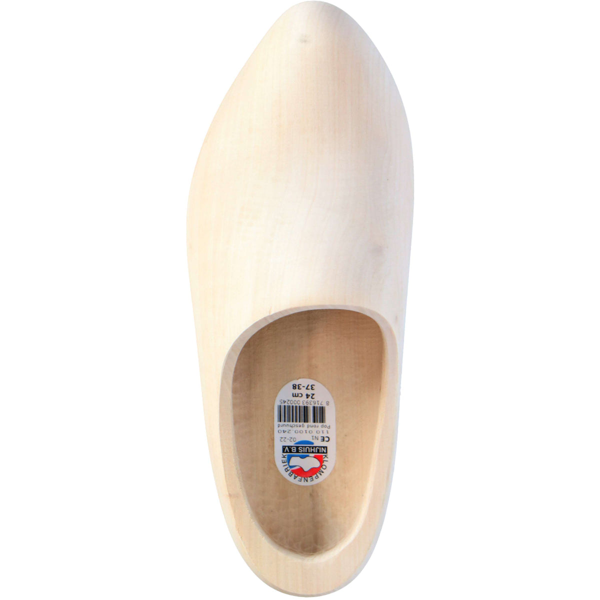 Gevavi Wooden Clog Sanded White