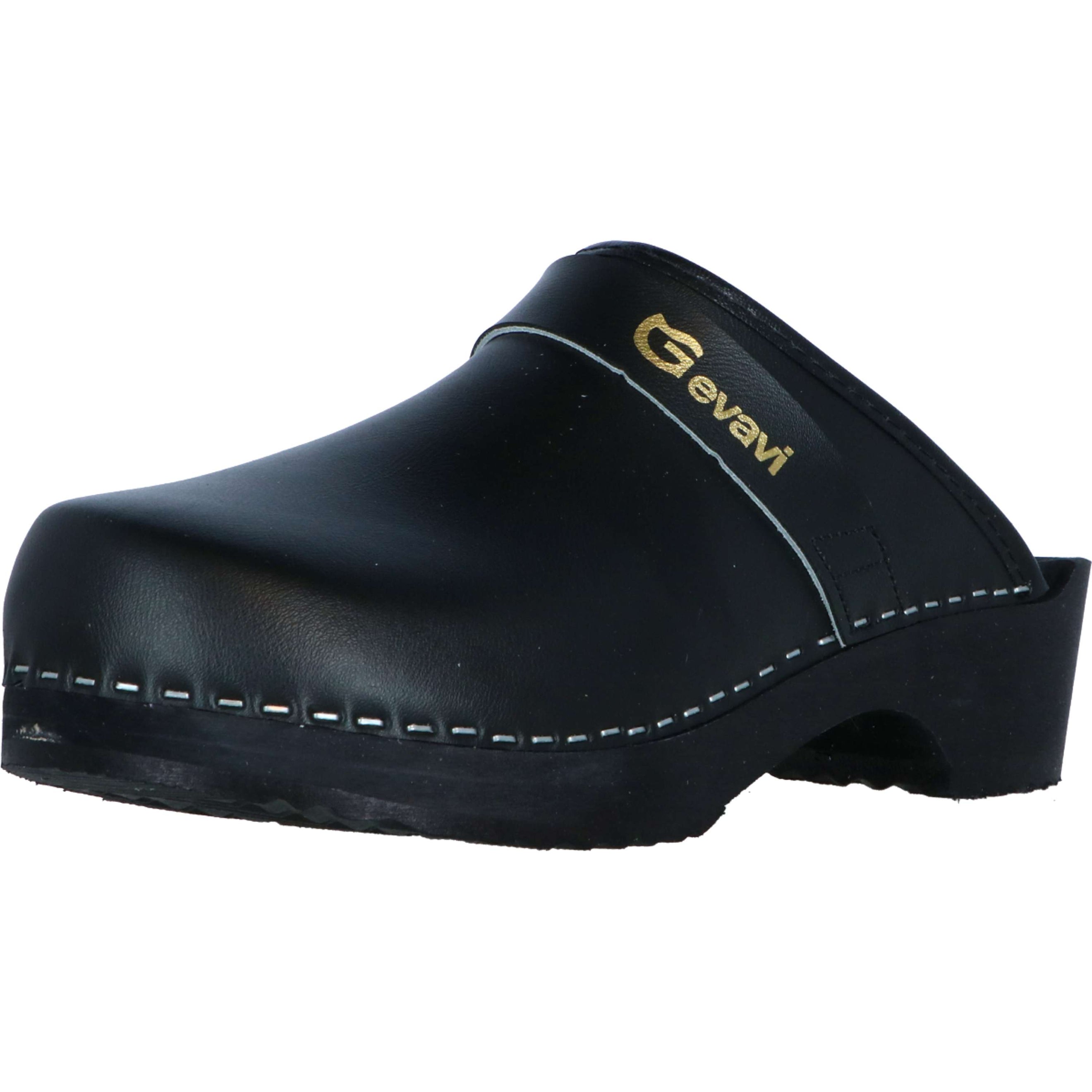 Gevavi Clog 9200 Wood Open Black