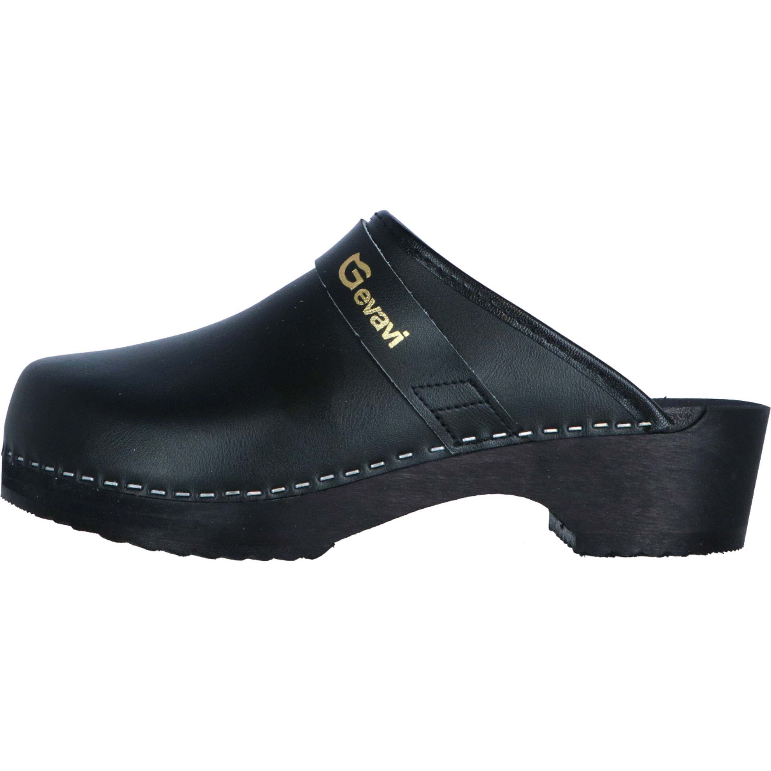 Gevavi Clog 9200 Wood Open Black