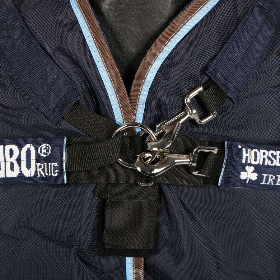 Rambo Winter Rug Duo 100g + 300g Navy/Sky Blue