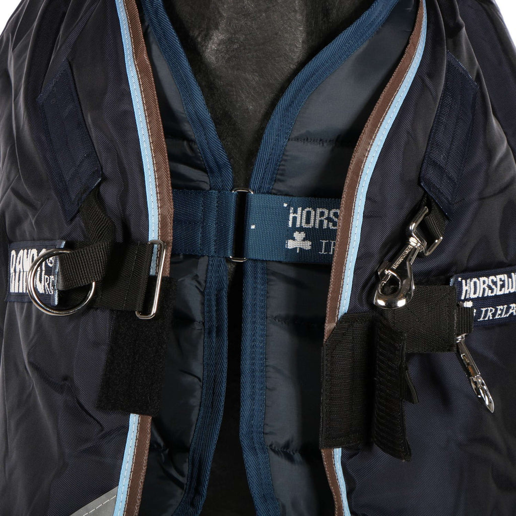 Rambo Winter Rug Duo 100g + 300g Navy/Sky Blue