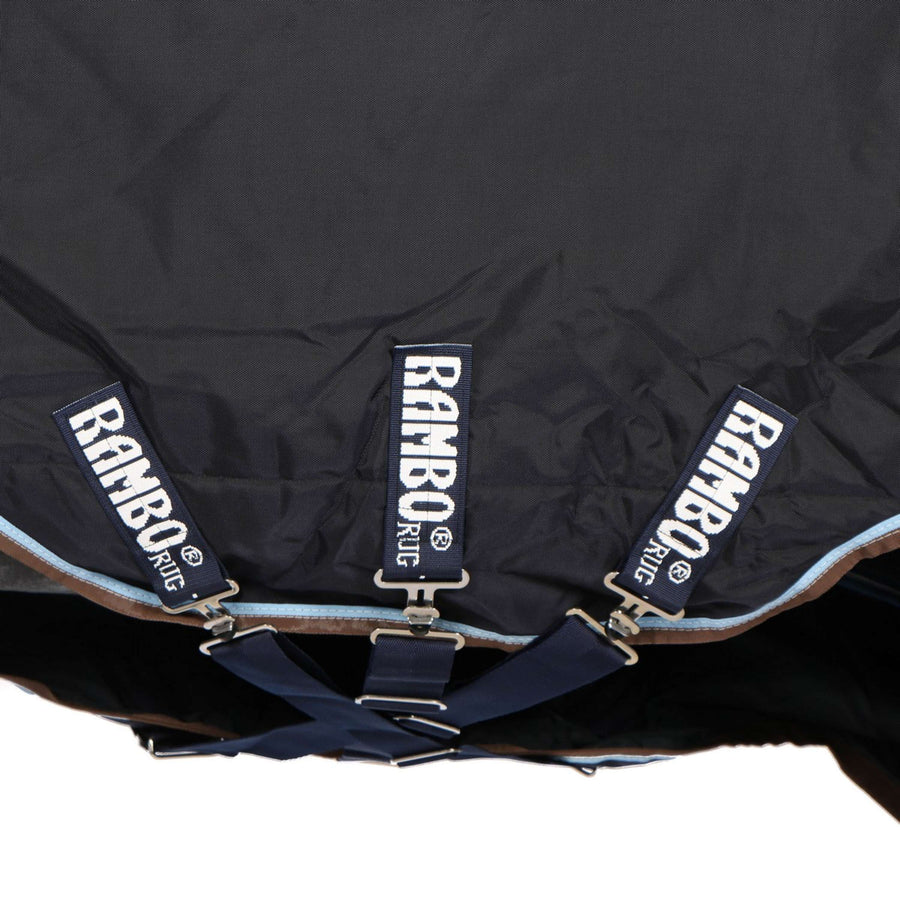 Rambo Winter Rug Duo 100g + 300g Navy/Sky Blue