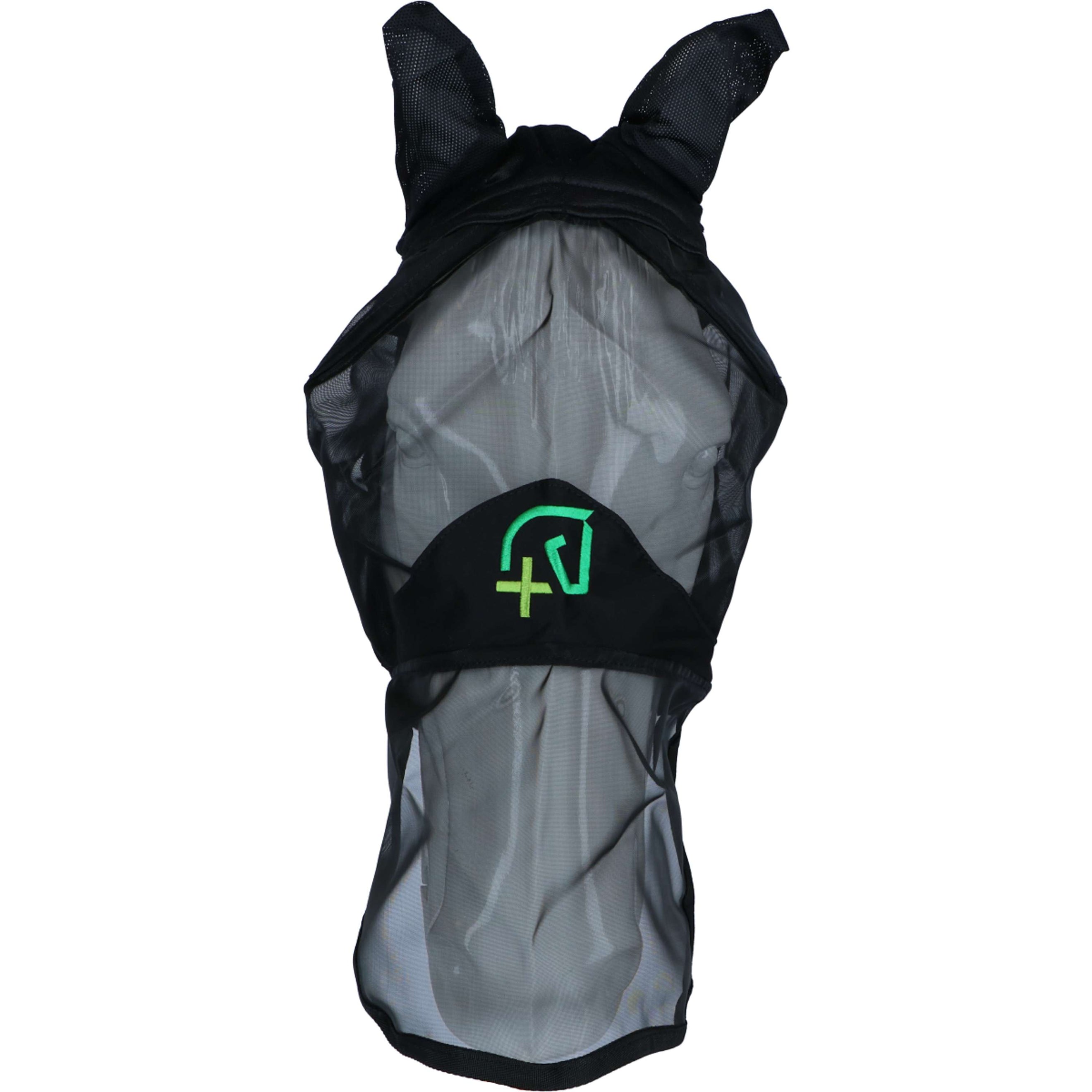 Agradi Horse Fly Mask Fine Mesh with Ears and Nose Black