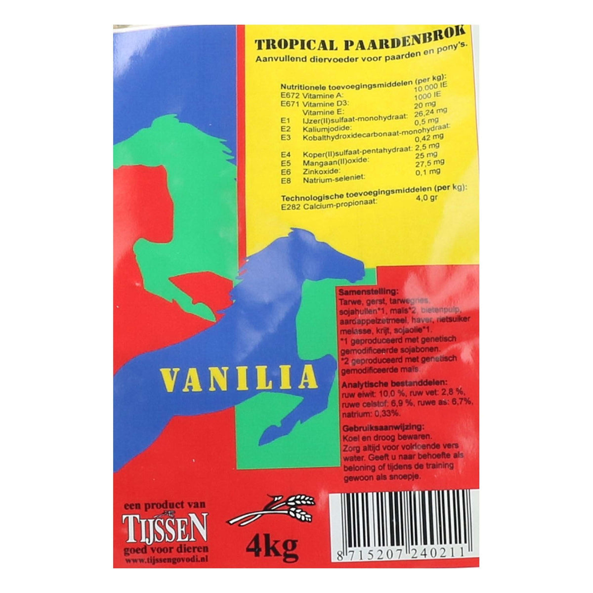 Vanilia Tropical Horse Treats