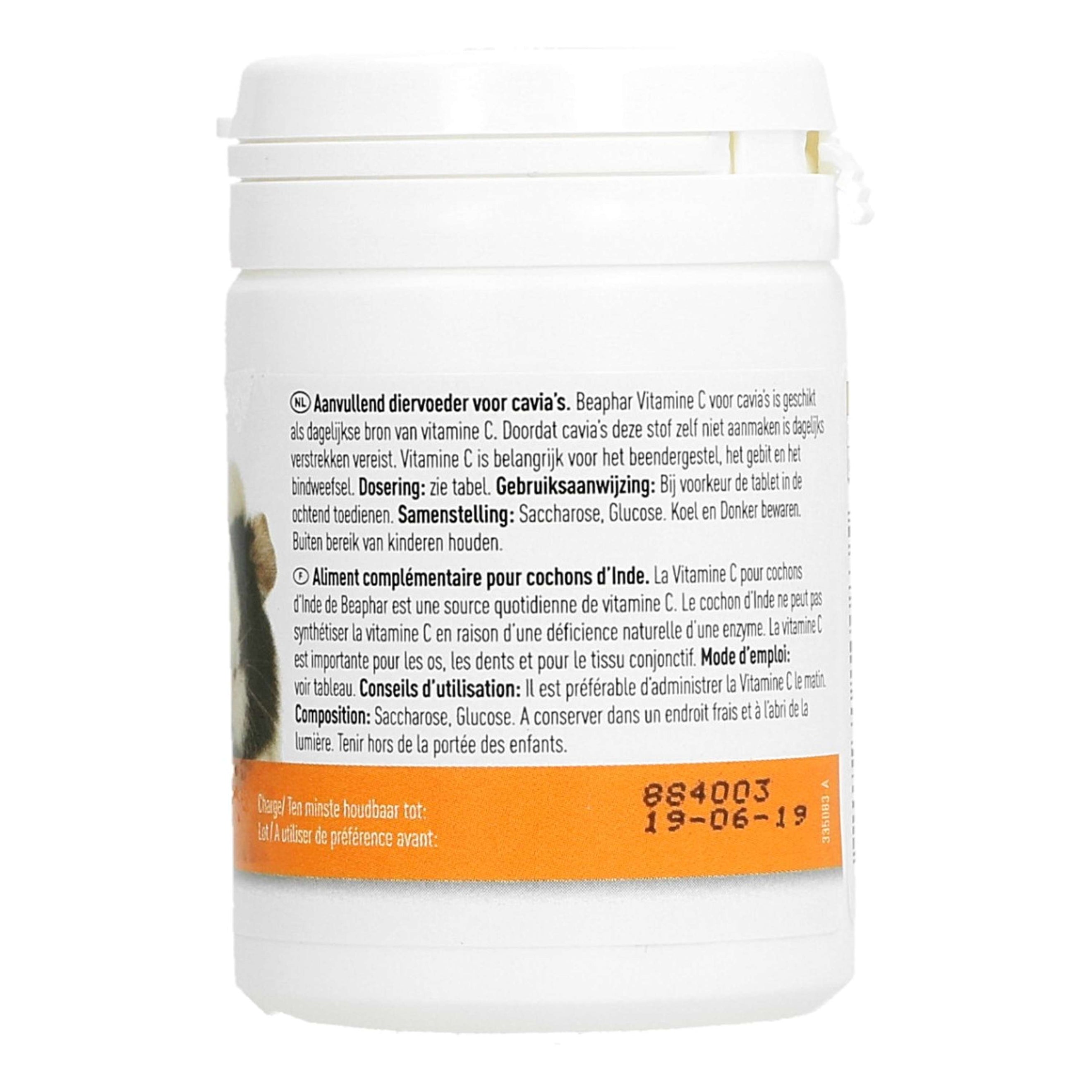 Beaphar Vitamin C Tablets Guinea Pig Beaphar Vitamin C Tablets Guinea Pig