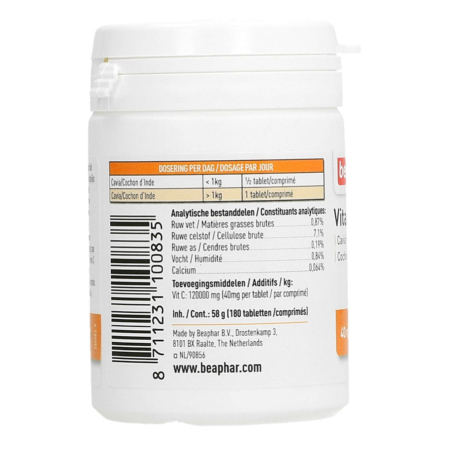 Beaphar Vitamin C Tablets Guinea Pig